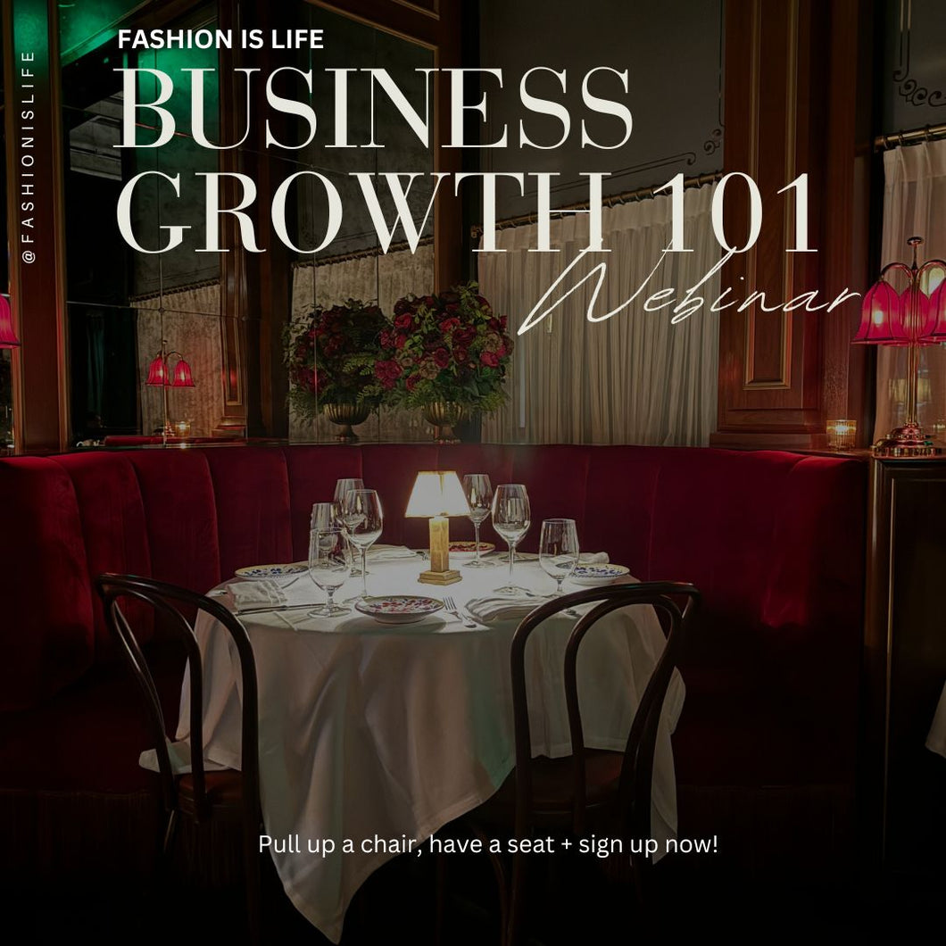 Business Growth 101 Webinar (12/18/2024)