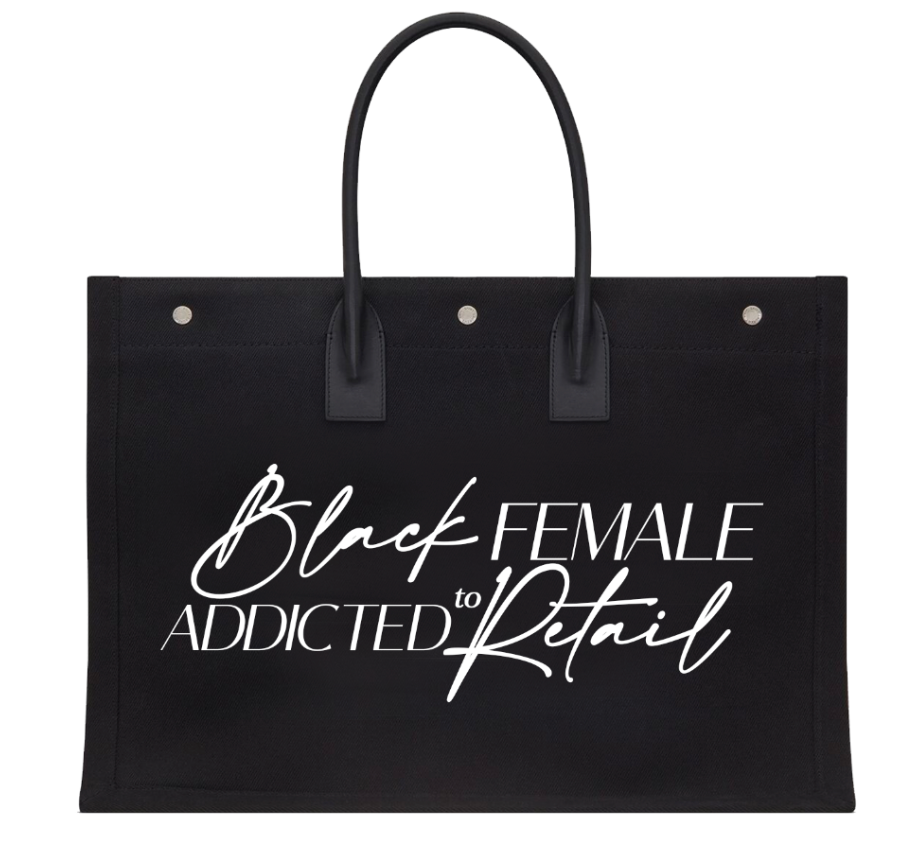 Black Retail Tote